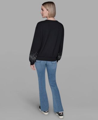 Women's Sparkle Long Sleeve Sweatshirt