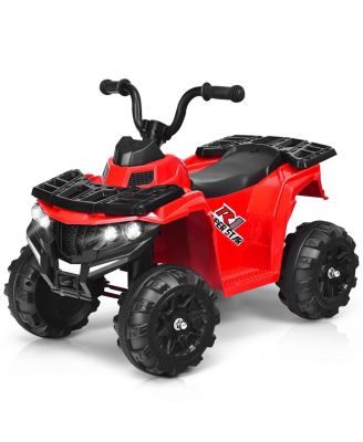 Kids Ride On Car 6V Battery Powered ATV w/4 Anti-skid Wheels Music Player