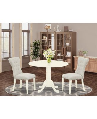 Dining Room Set Linen White