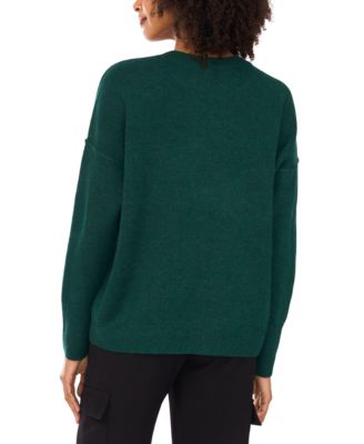 Women's Cozy Crewneck Long-Sleeve Extend-Shoulder Sweater