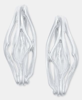 Sculptural Multi-Row Hoop Earrings, Macy's Exclusive