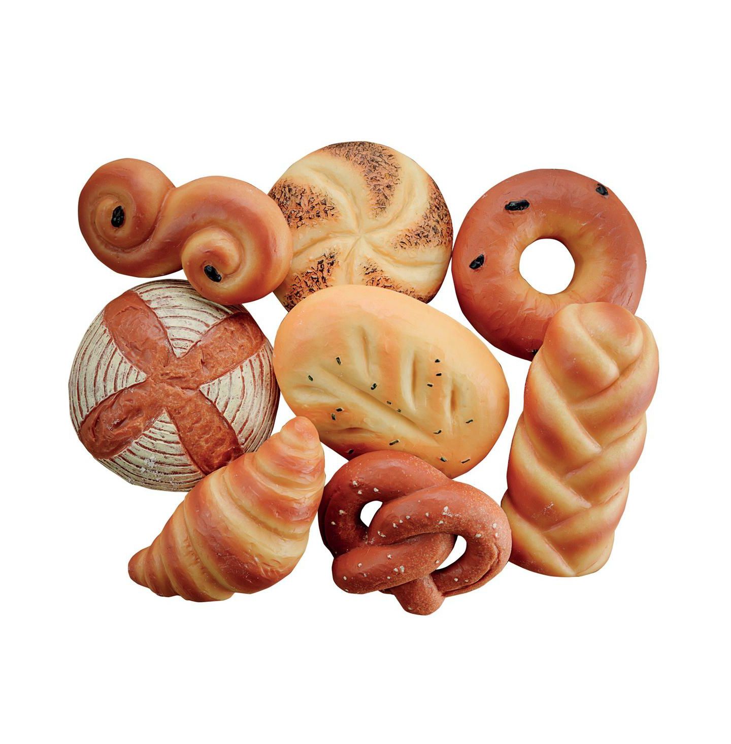 Детские игрушки Yellow Door Sensory Play Stones Breads of The World - Set of 8, цвет: Разноцветный — фото 1