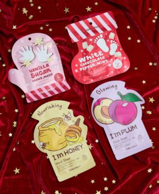 Head to Toe Superstars 4-Pc. Foot, Hand, and Face Mask Set