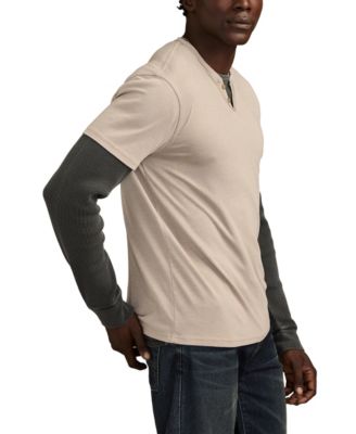 Men's Venice Burnout Notch Short-Sleeve T-Shirt