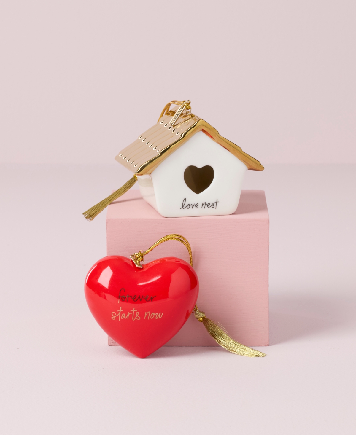 Kate Spade 2025 Be Jolly Our First Christmas Ornament In Red