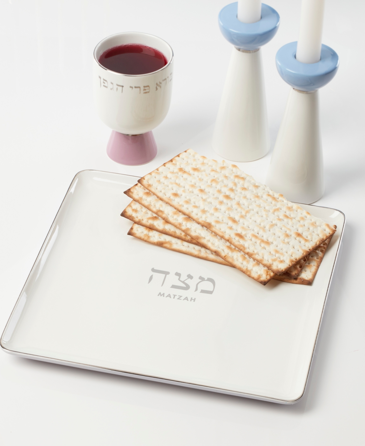 Kate Spade Oak Street Matzah Plate In White