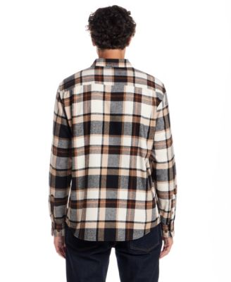 Men's Button Front Flannel Shirt