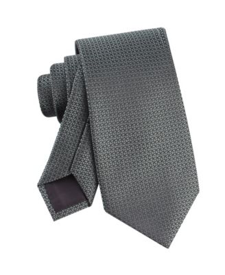 Men's Lily Micro Geometric Tie