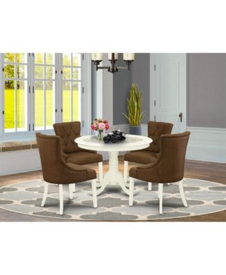 Dining Room Set Linen White