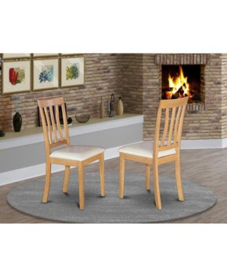 5-Pc Kitchen Table Set with 4 Kitchen Dining Chairs and 1 Dining Room Table (Oak Finish)