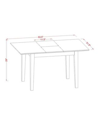 Dining Room Set Buttermilk & Cherry