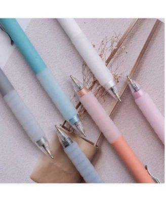 18 Pcs Ballpoint Pens Medium Point 1mm Black Ink Work Pen With Super Soft Grip Ball Point Pen For Men Women Retractable Office Pens