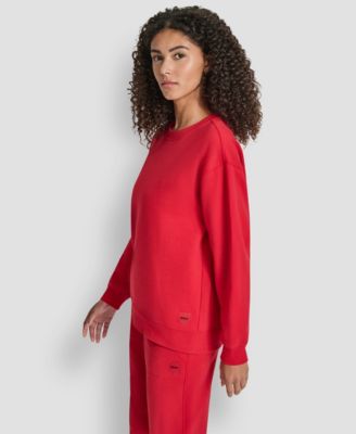 Women's Tonal Logo Patch Crewneck Sweatshirt