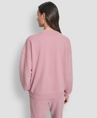 Women's Exploded Rhinestone Varsity Logo Sweatshirt