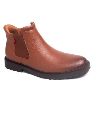 Men's Hudson Yards 2.0 Hands-Free Slip On Technology Leather Chelsea Boots