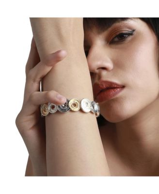 Textured Rose Bracelet