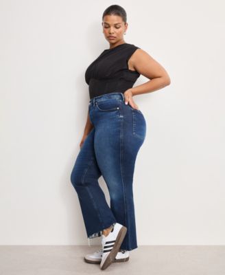 Women's Soft Tech Good Standard Kick Flare Jeans, Regular & Plus Size