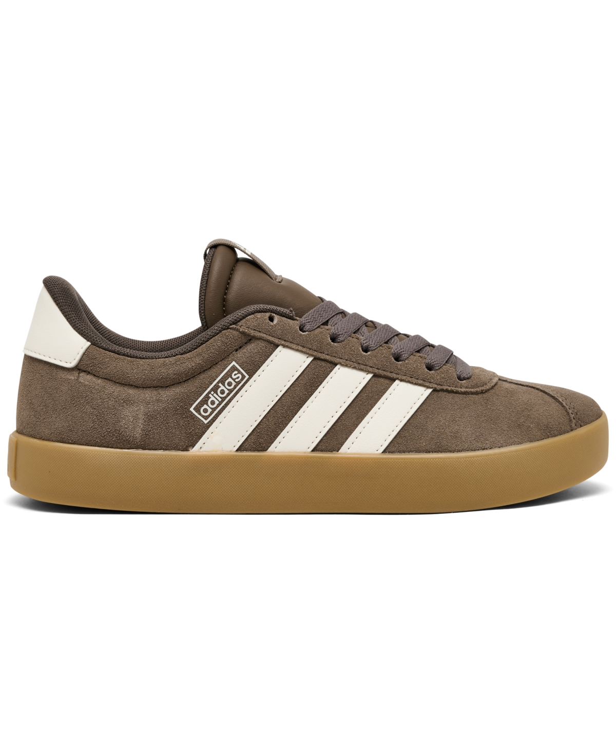 Adidas Originals Women's Vl Court 3.0 Casual Sneakers From Finish Line In Brown