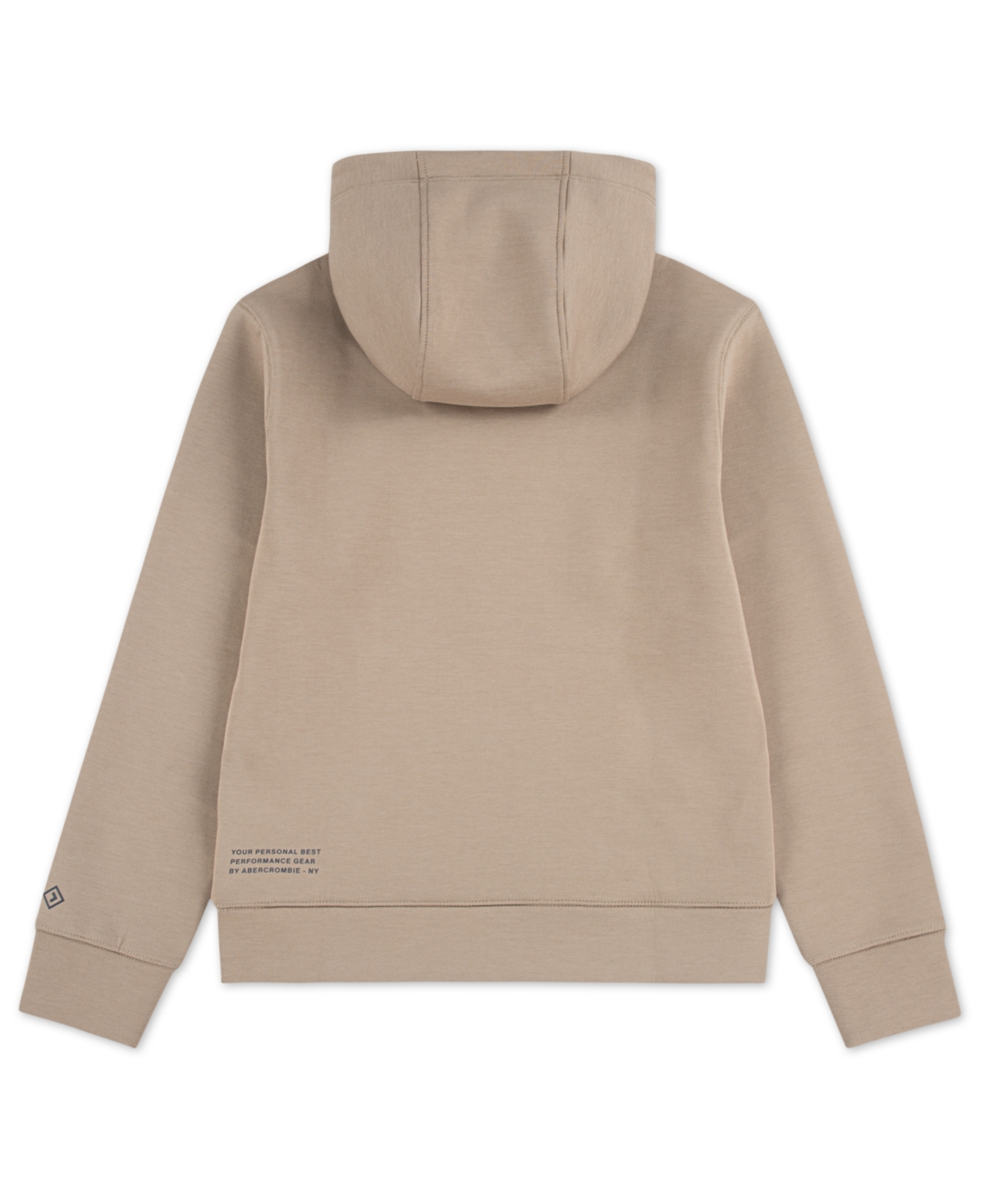 Abercrombie Boys 8-20 Ypb Neoknit Technical Pullover Hoodie In Brown