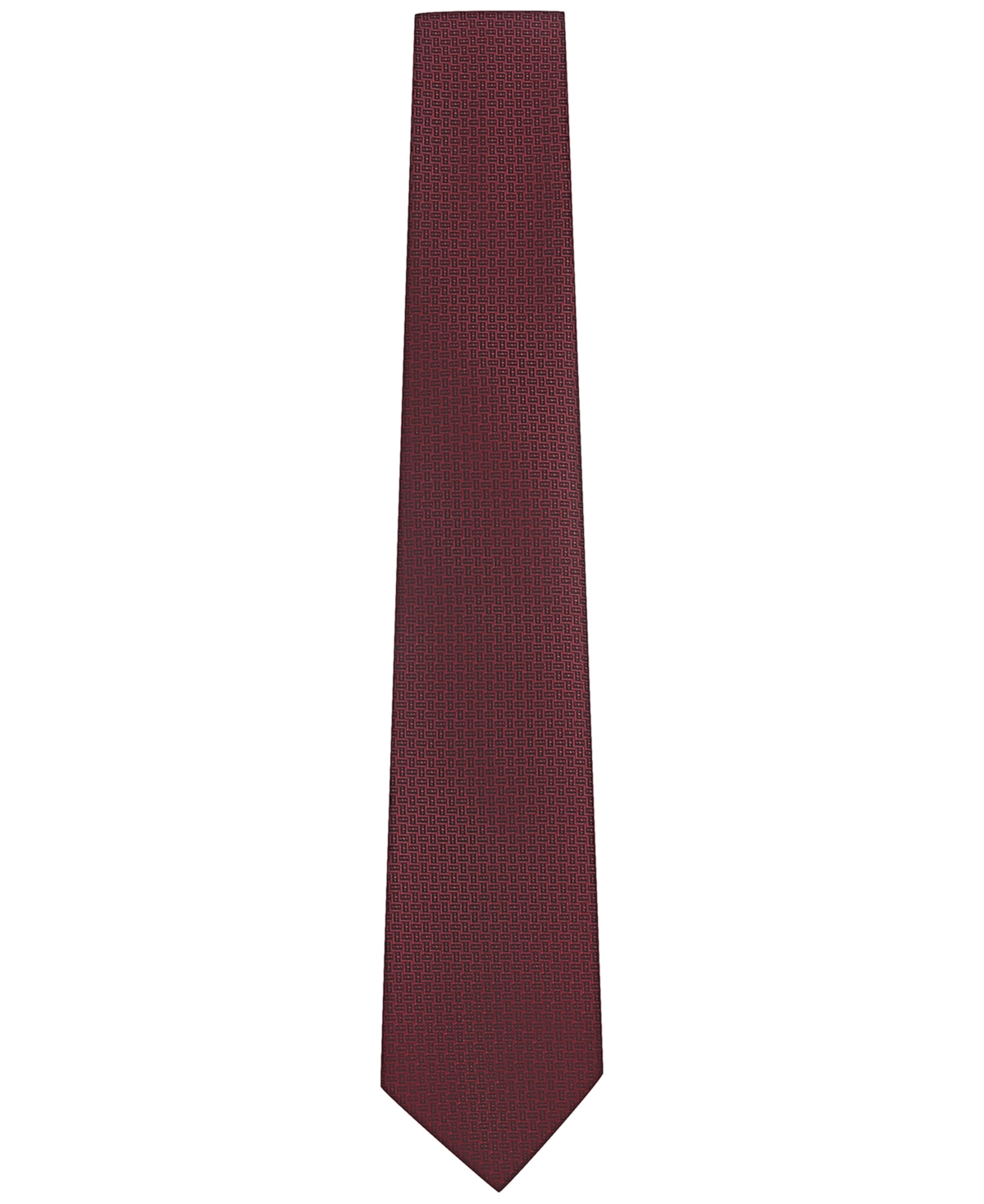 Tom Baine Men's Floral Classic Tie In Red