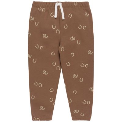 Baby Boys 2-Piece Fleece Outfit Set, Brown Horseshoe, Months