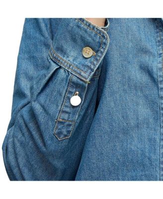 Maternity Ingrid + Isabel Denim Button Down Shirt