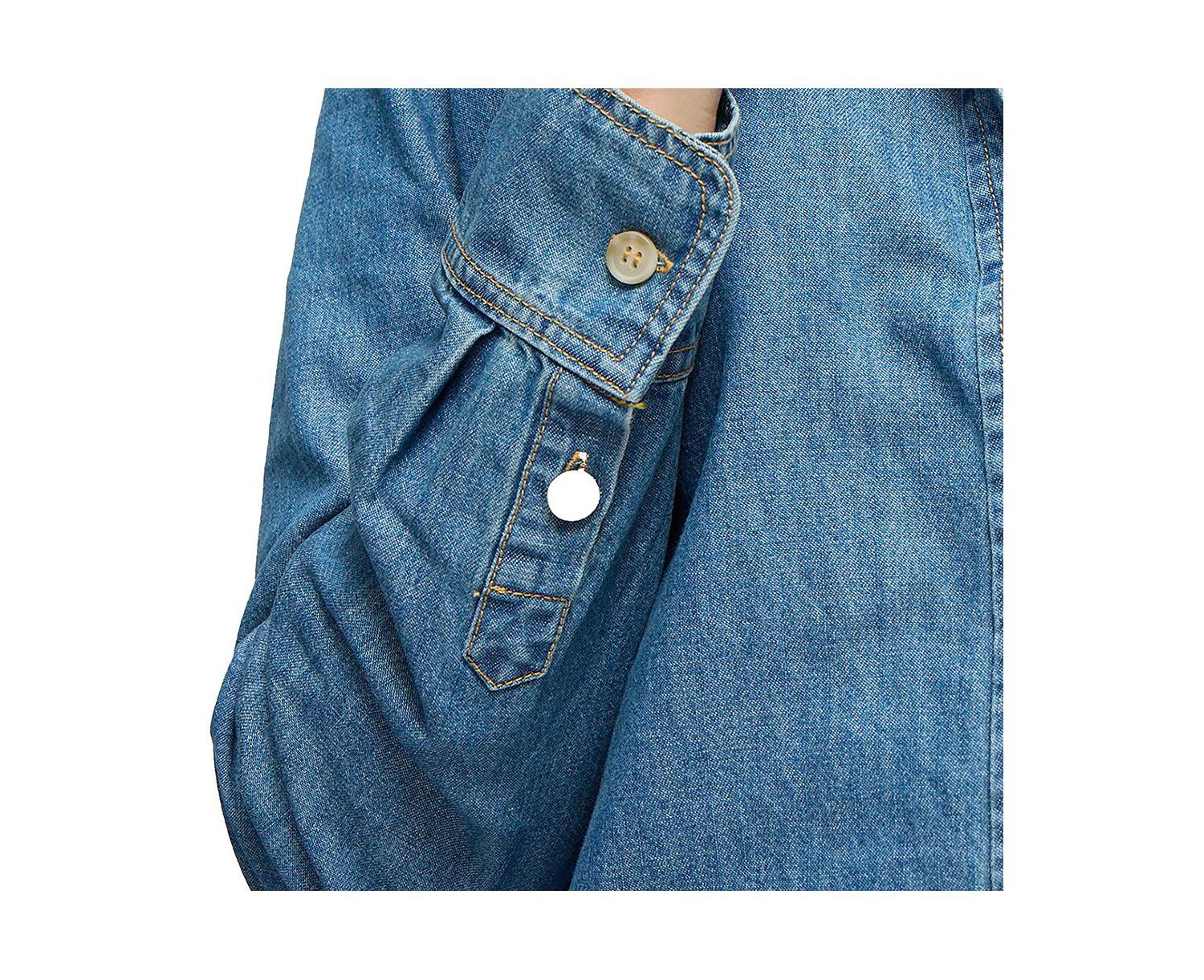 Maternity Ingrid + Isabel Denim Button Down Shirt