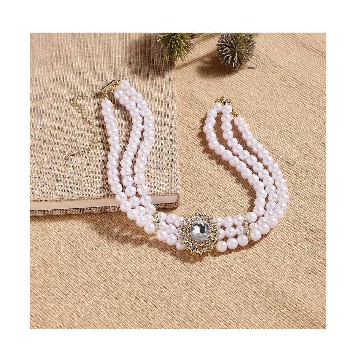 Sohi Women White Necklace In White
