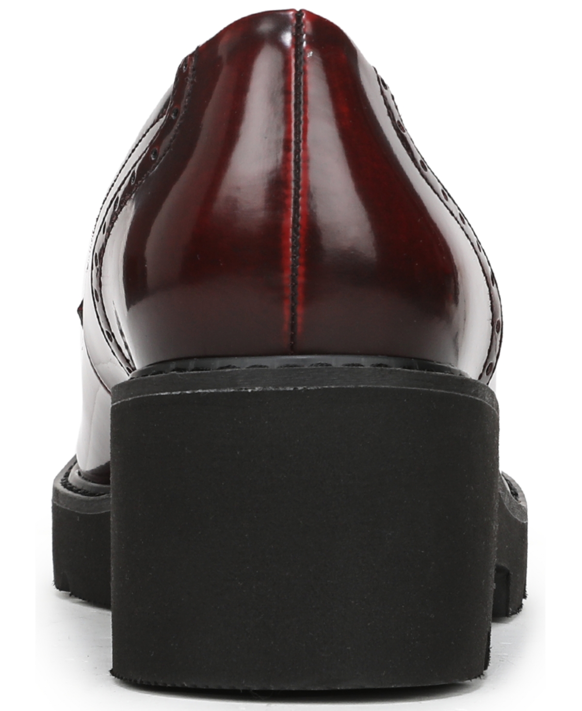 Naturalizer Women's Charisma Lug Sole Round Toe Loafers In Burgundy