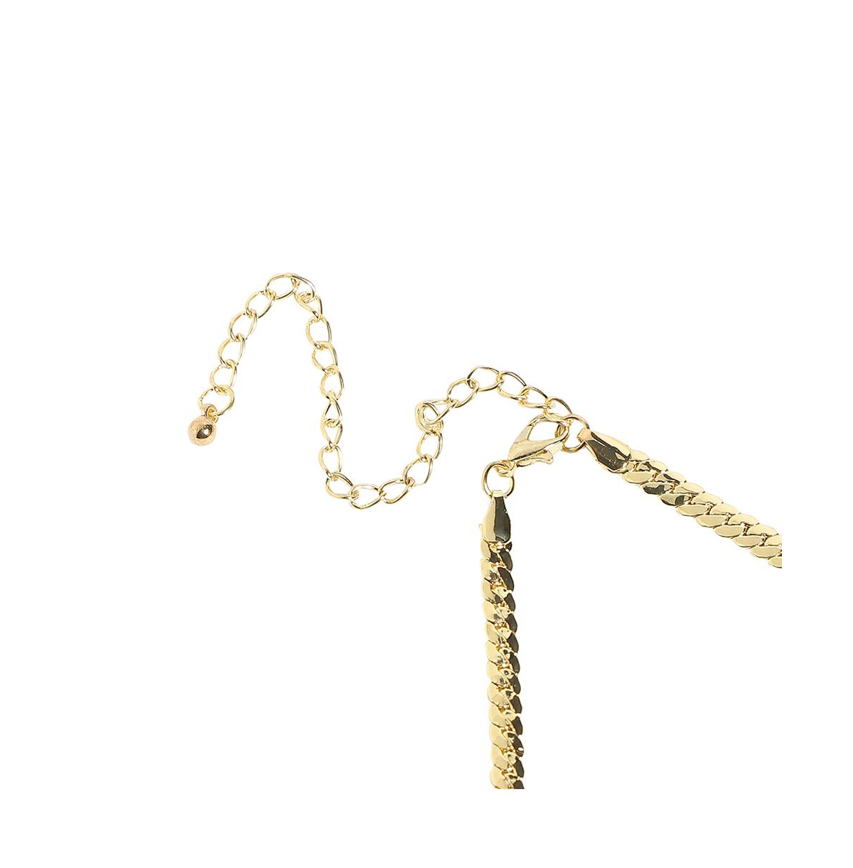 Sohi Majestic Jewel Pendant In Gold