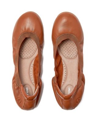 Women's Comfort Slip On Leather Ballet Flats