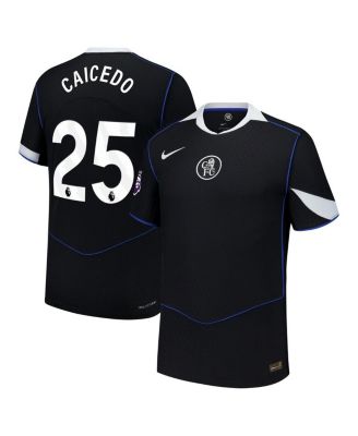 Nike - Men's Moises Caicedo Black Chelsea 2025/26 Third Authentic Player Jersey