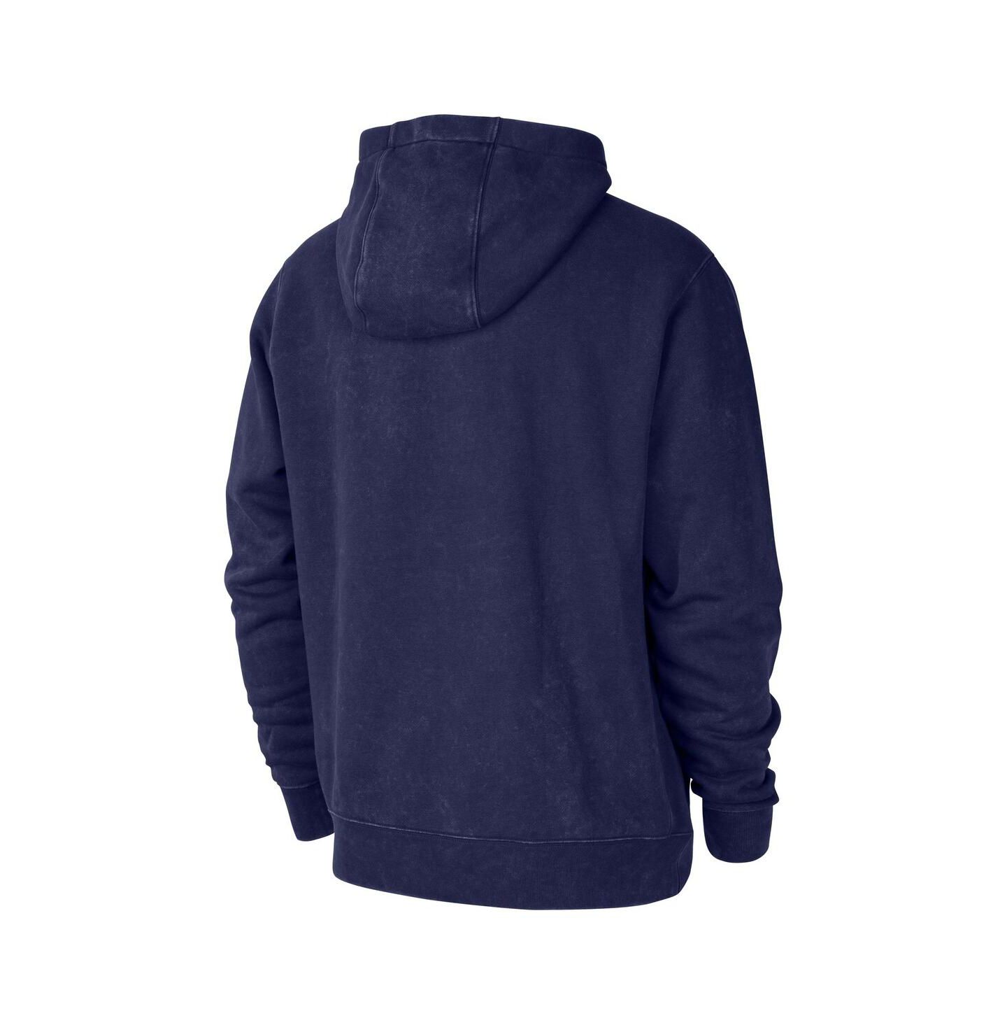 Мужское худи Nike Blue NBA All World Hoops Club Washed Pullover — фото 2