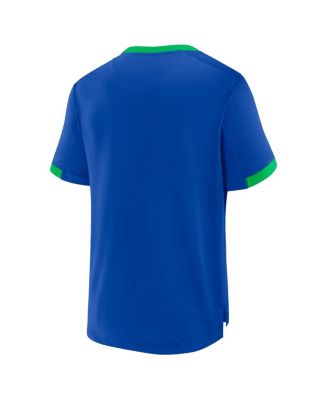 Men's Blue Seattle Sounders FC Stoppage Time Striker T-Shirt