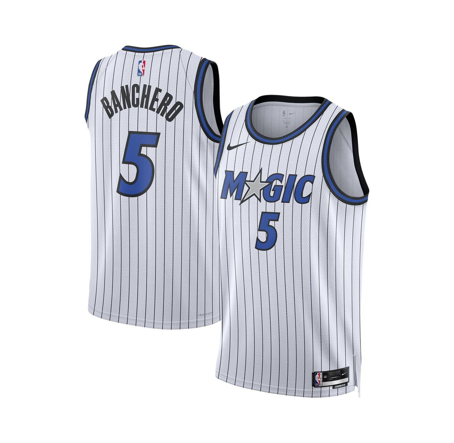 Men's and Women's Paolo Banchero White Orlando Magic Swingman Player Association Edition Jersey