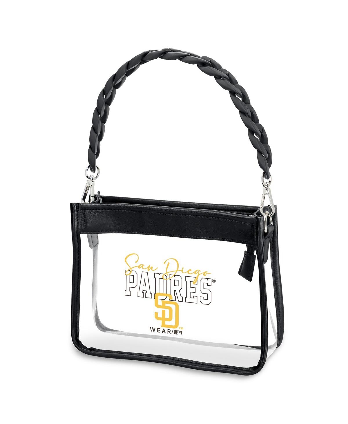 Wear By Erin Andrews Kansas City Chiefs Plastic Chain Mini Crossbody In Transparent