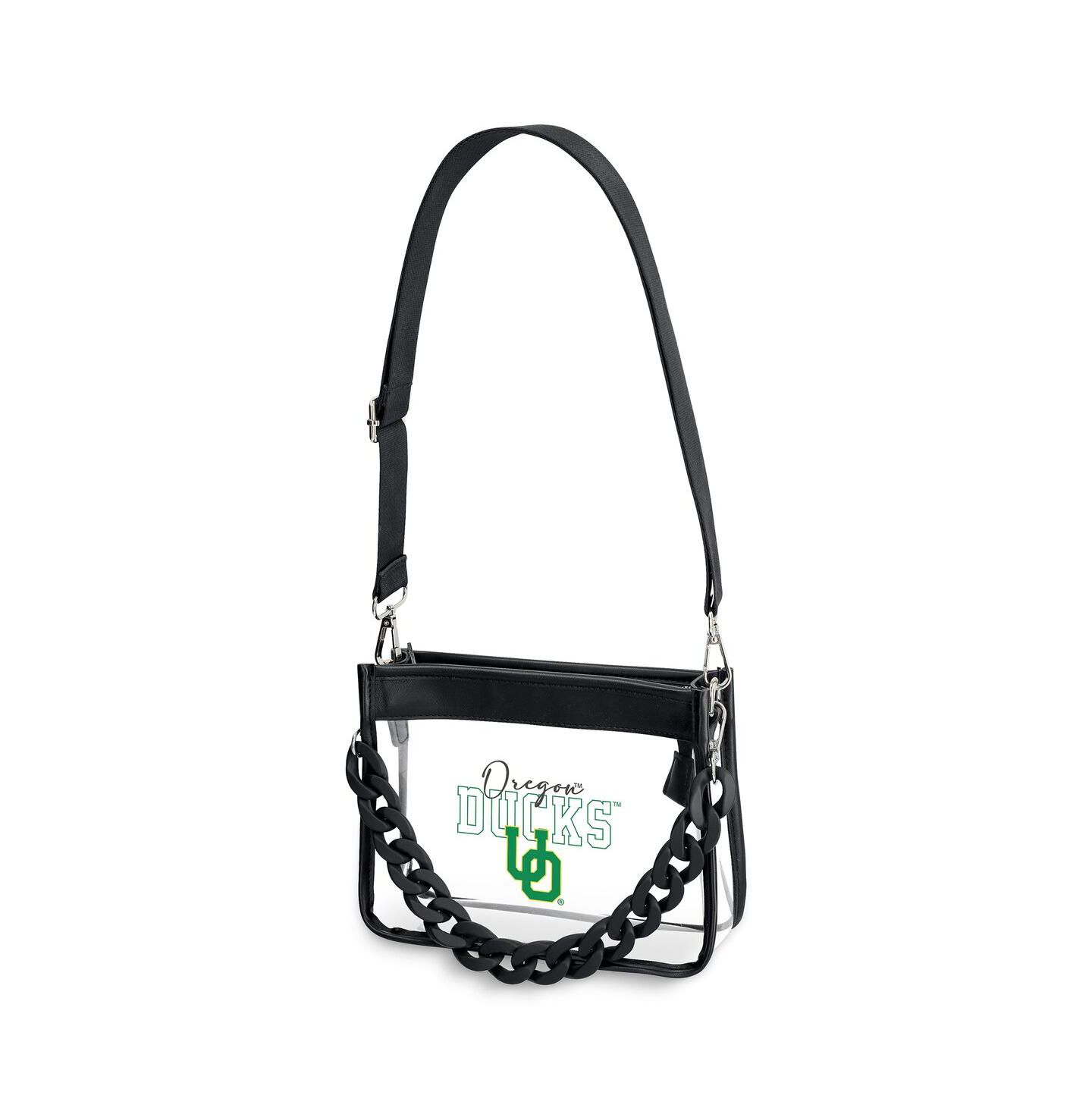 Женская сумка WEAR by Erin Andrews Oregon Ducks Plastic Chain Mini Crossbody — фото 1