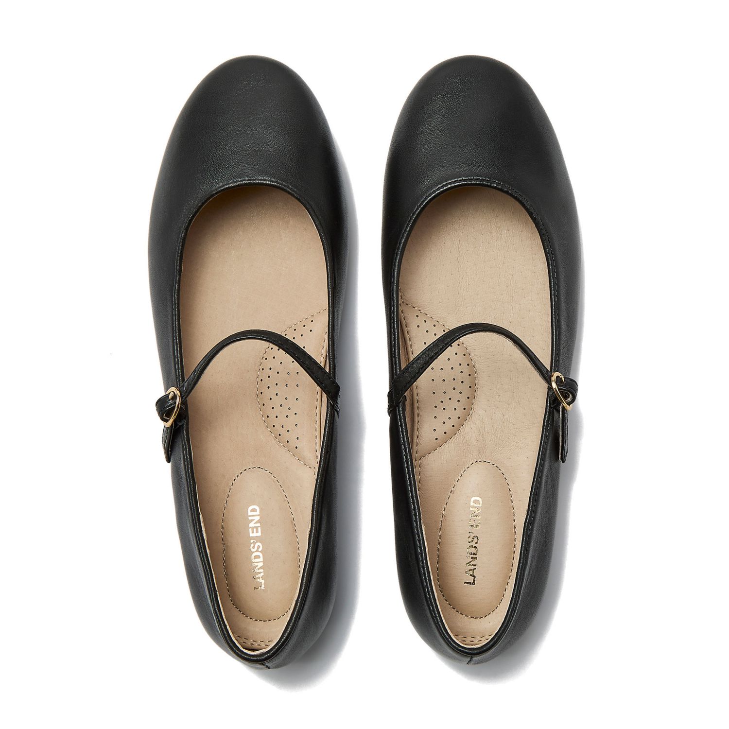 Women's Classic Leather Mary Jane Flats