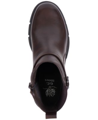 Women's Dawn Lug Sole Block Heel Booties