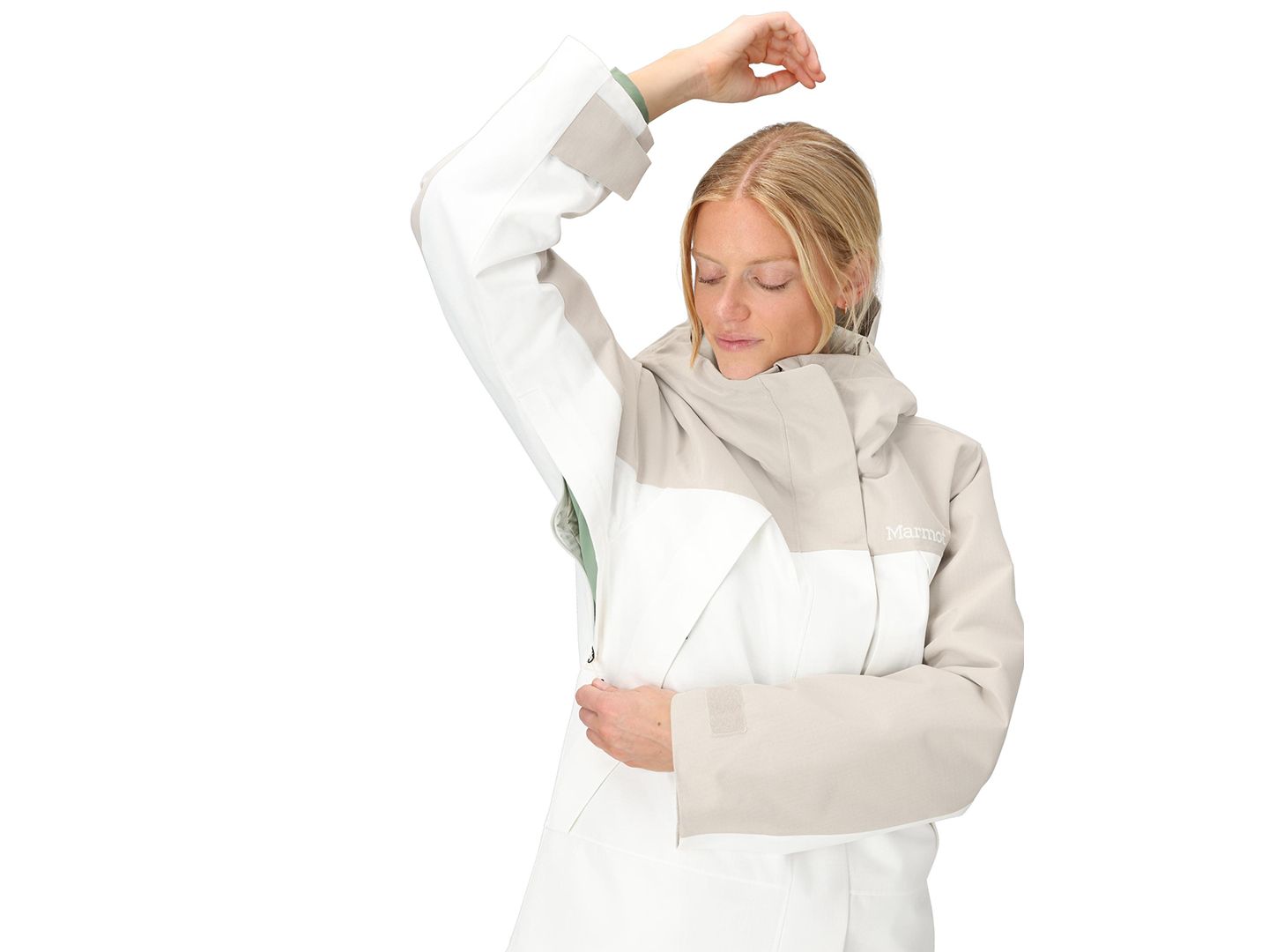 Женская куртка Marmot Glades Insulated, цвет: Берёзовый — фото 3