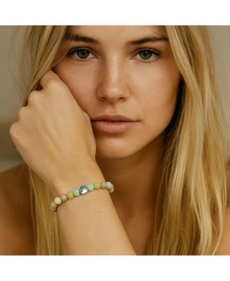 PawZee Beaded Bracelet with Paw Charm