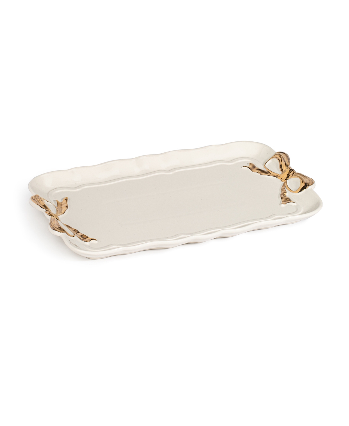 Thirstystone Bow Serving Platter In Neutral