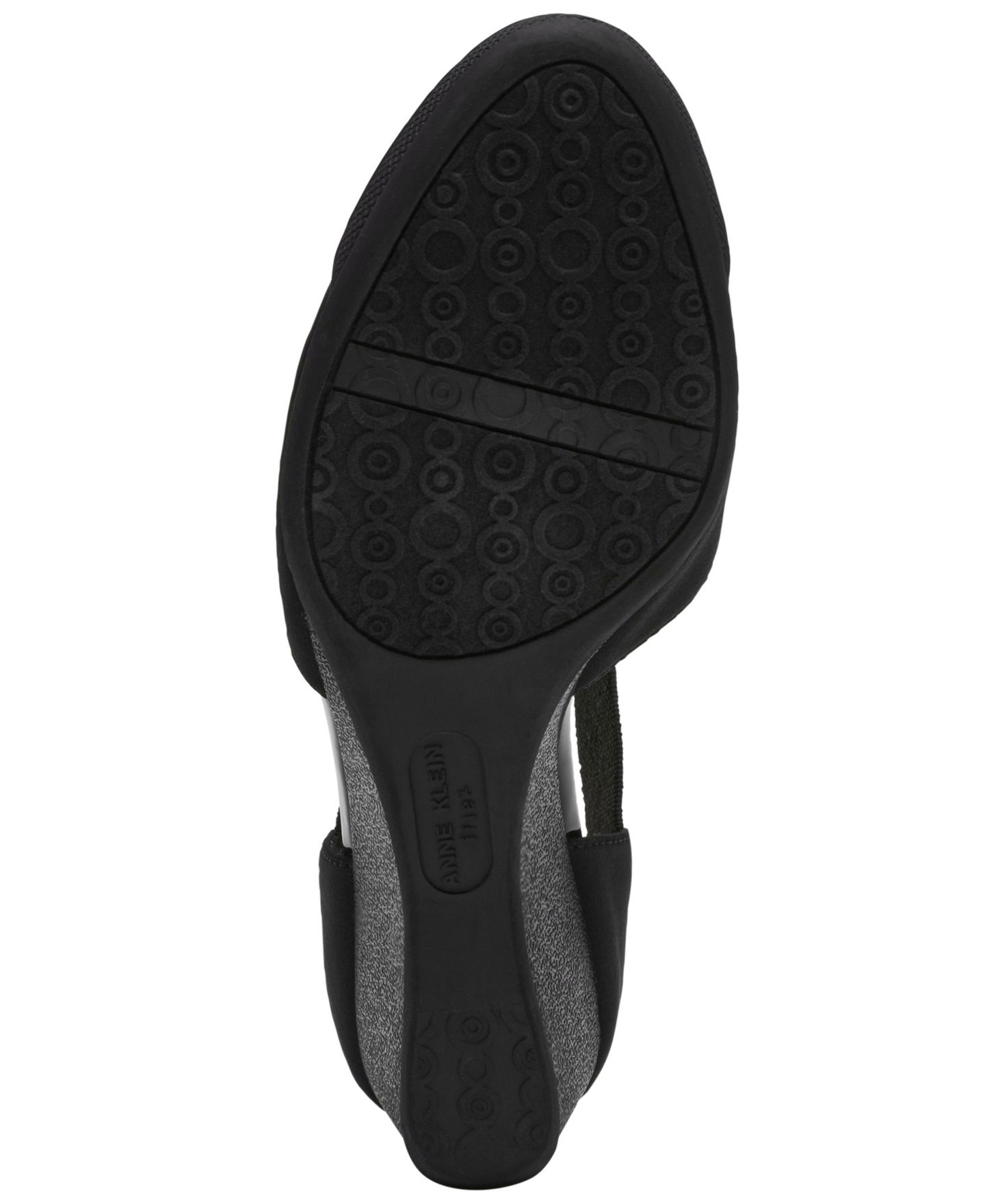 Женские туфли Anne Klein Tiffany Wedge Heel Pumps, цвет: Чёрный — фото 4