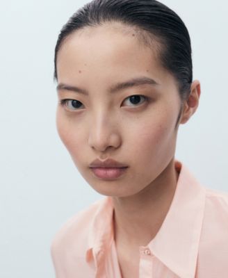 Women's Rhinestones Detail Modal Shirt