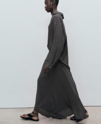 Women's Asymmetrical Maxi Skirt