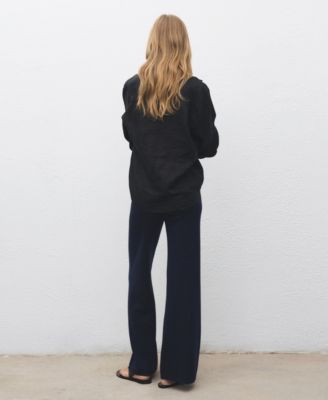 Women's Straight Knitted Pants