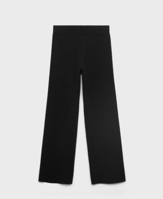 Women's Elastic Waistband Knitted Pants