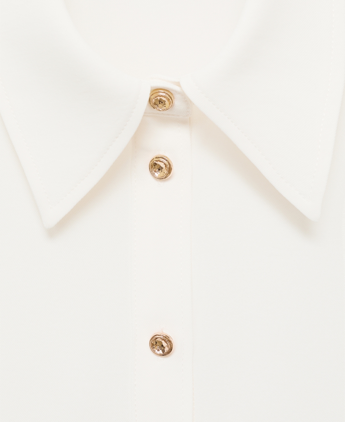 Mango Women's Jewel Buttons Shirt