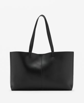 MANGO - Women's Double Handle Shopper Bag