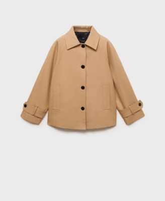 Women's Epaulettes Detail Oversized Parka